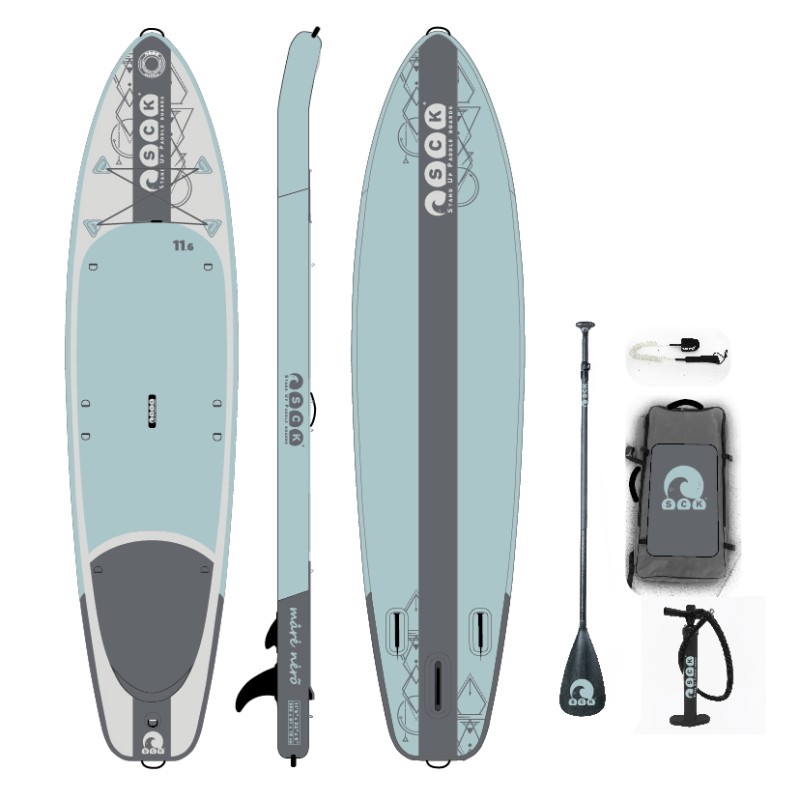 Φουσκωτή σανίδα SUP Mare Nero 11’6” πακέτο SCK