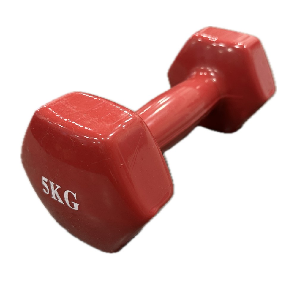 Βαράκια βινυλίου εξάγωνα 5kg (Τεμάχιο) MDS