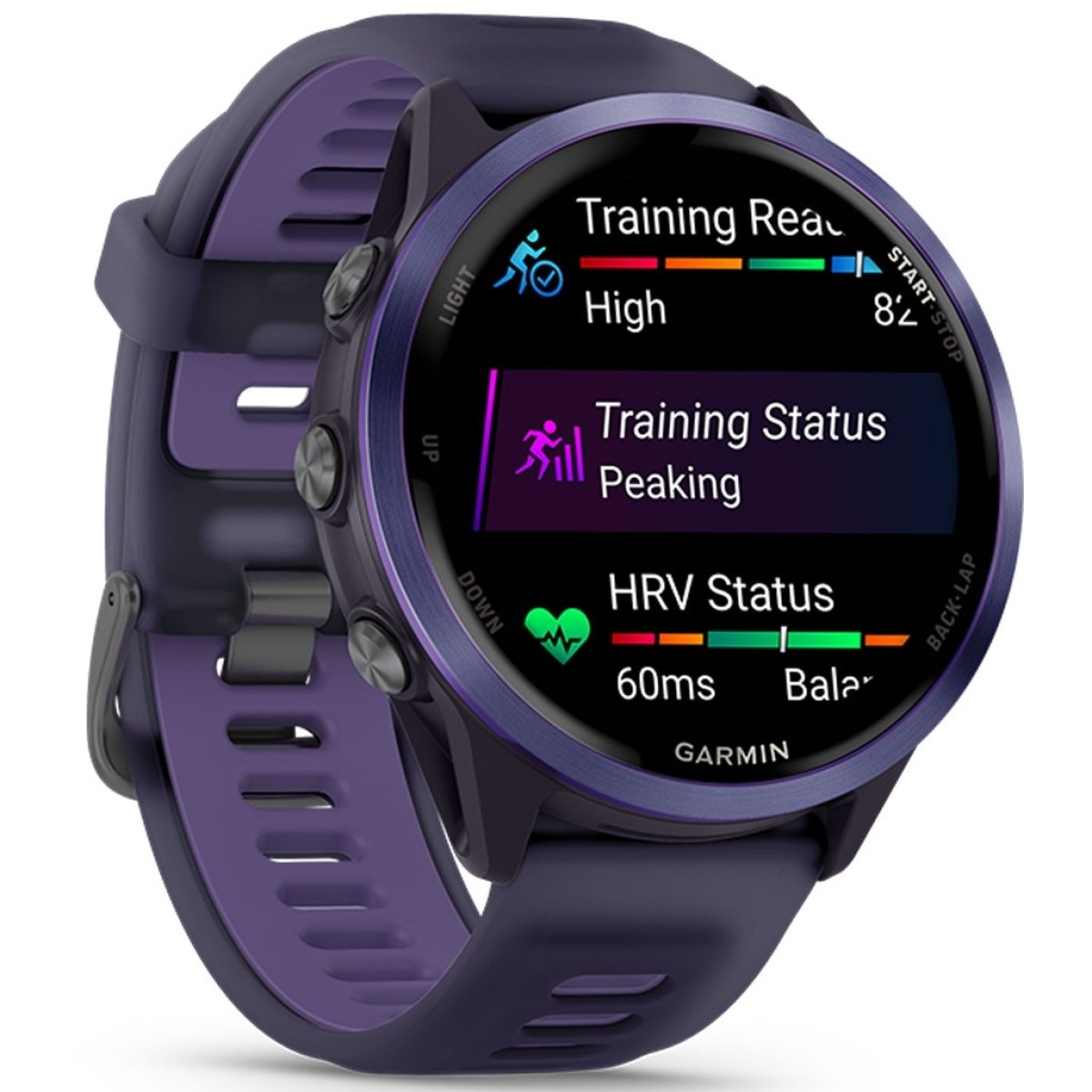GARMIN Forerunner 570 47mm Amoled Indigo Aluminum With Translucent Imperial Purple And Indigo GA-010-02971-02