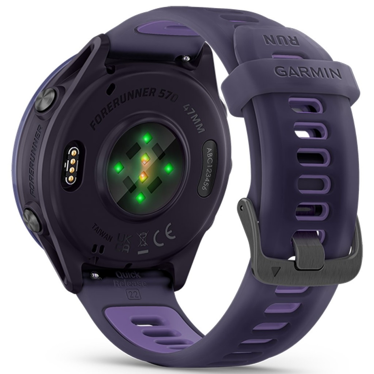 GARMIN Forerunner 570 47mm Amoled Indigo Aluminum With Translucent Imperial Purple And Indigo GA-010-02971-02