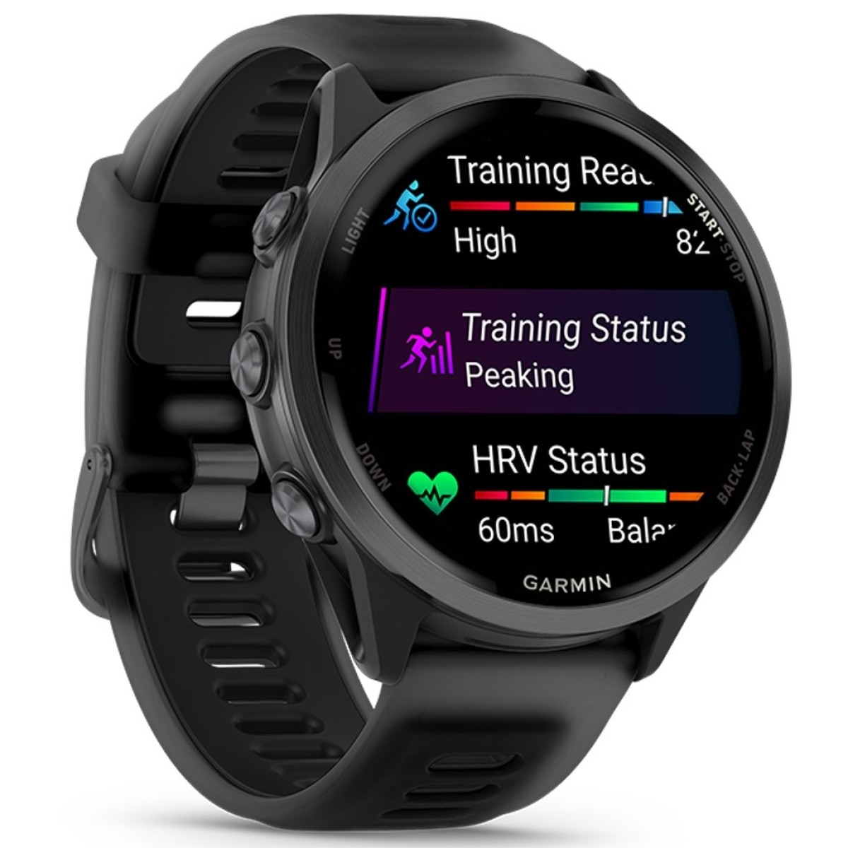 GARMIN Forerunner 570 47mm Amoled Slate Gray Aluminum With Translucent Black And Black GA-010-02971-00