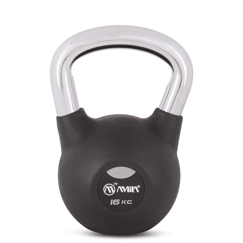 Kettlebell Rubber Cover Cr Handle 16Kg 44498 AMILA