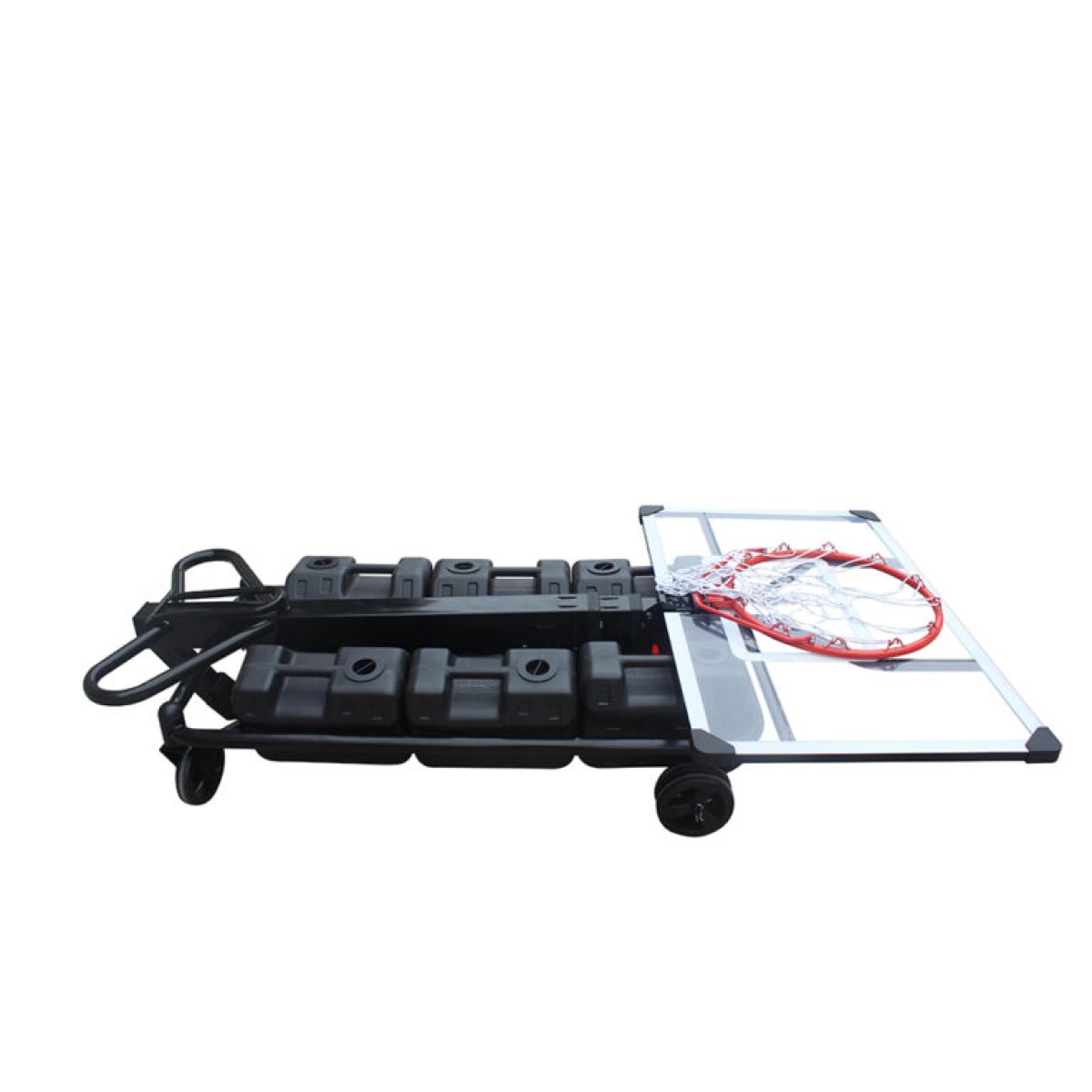 Αναδιπλούμενη μπασκέτα Foldable Pro Hoop με βάση και ρυθμιζόμενο ύψος 130-305 εκ. VIKING