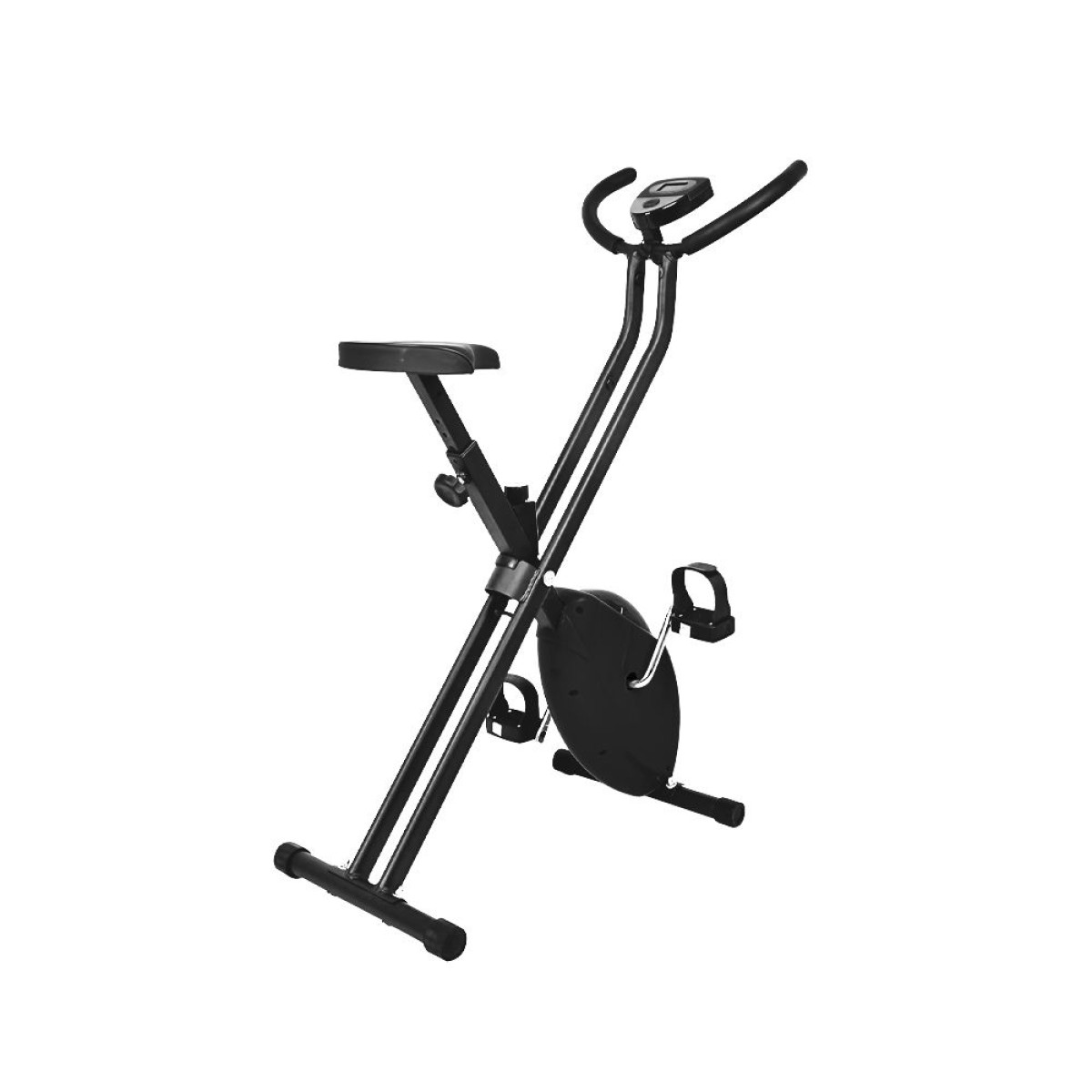 Αναδιπλούμενο Όρθιο Ποδήλατο Γυμναστικής Μαγνητικό Πορτοκαλί Clever