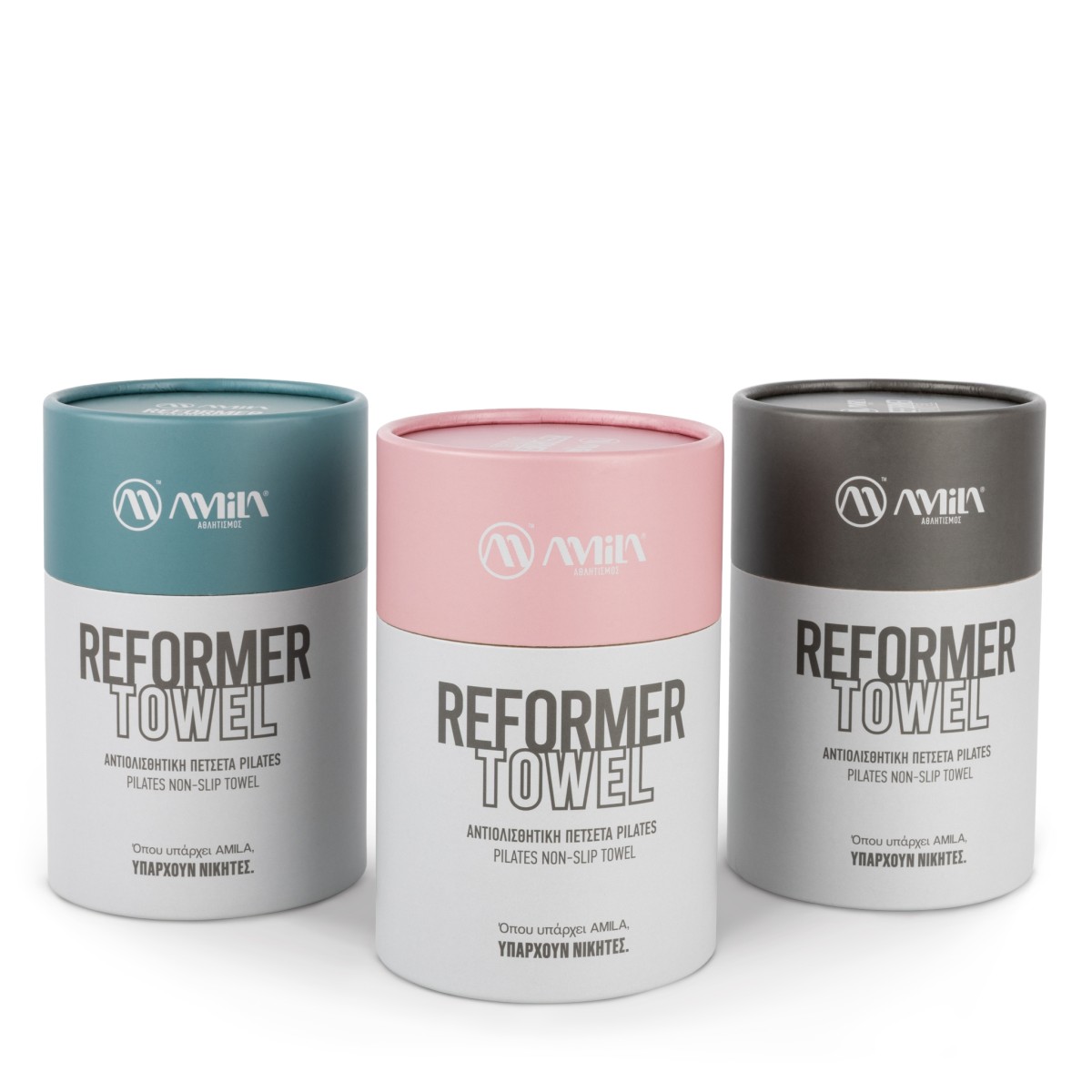 Αντιολισθητική Πετσέτα Pilates ReformerTowel Trinity Rose Pink Amila 96911