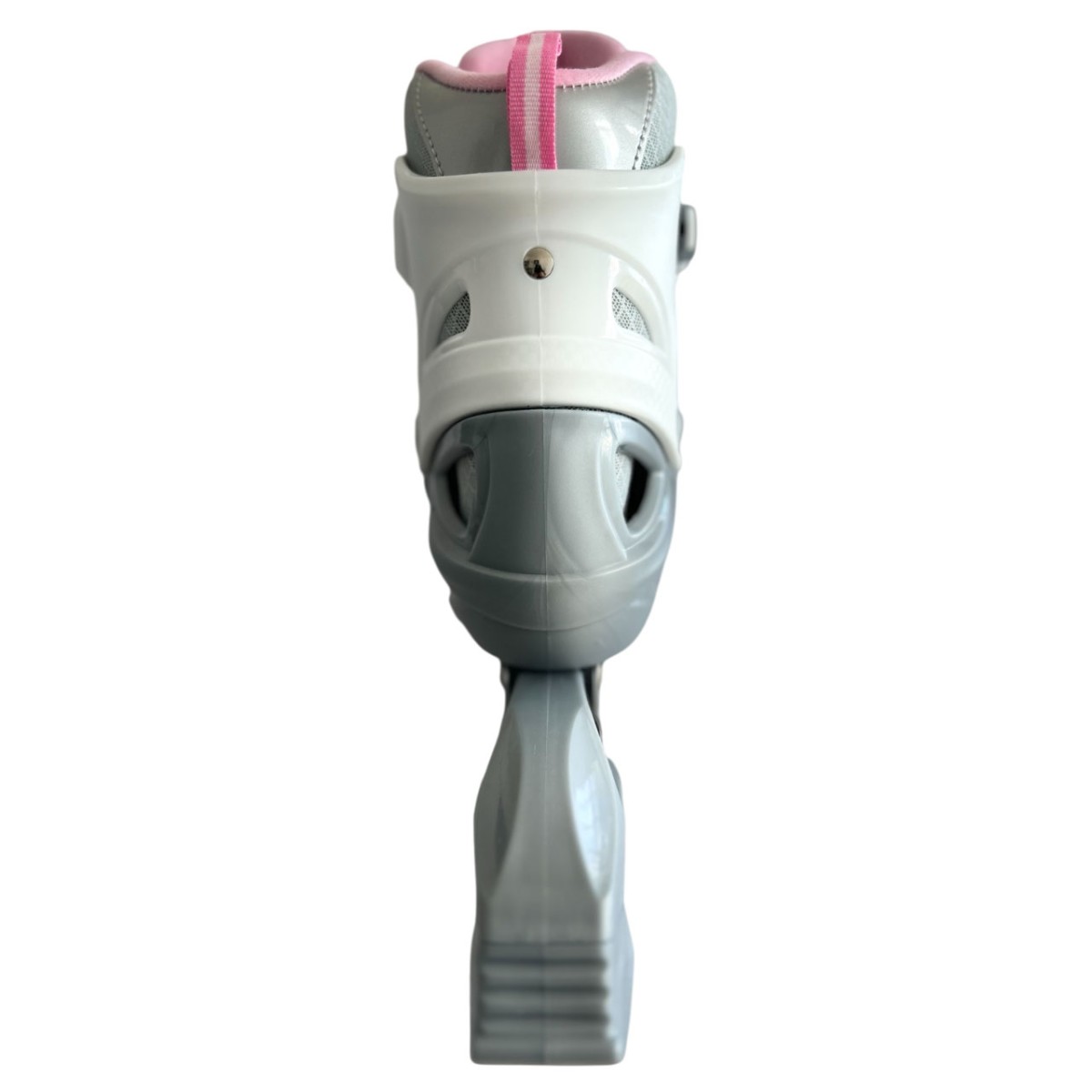 Αυξομειούμενα Πατίνια Roller GC BW 188 Γκρι/Ροζ με LED Τροχούς IN-LINE SKATES Large(39-42)