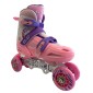 Αυξομειούμενα Roller GC BW125 ΣΕΤ 4 ΣΕ 1 INLINE SKATES  Ροζ/Μωβ- Large(39-42)