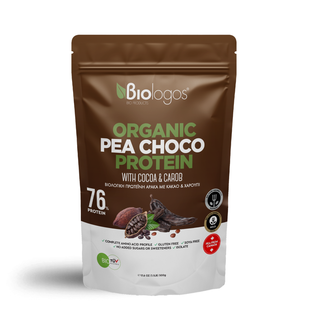 Βιολογική Πρωτεΐνη Αρακά CHOCO 500g Βιολόγος