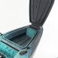 Cargo 320 Μονοθέσιο Pedal Kayak ready με αλουμινίου κάθισμα και τιμονιέρα SCK | Μαύρο-Τυρκουάζ