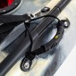 Conger 295 μονοθέσιο καγιάκ για ψάρεμα SCK γκρί-άμμος-μαύρο