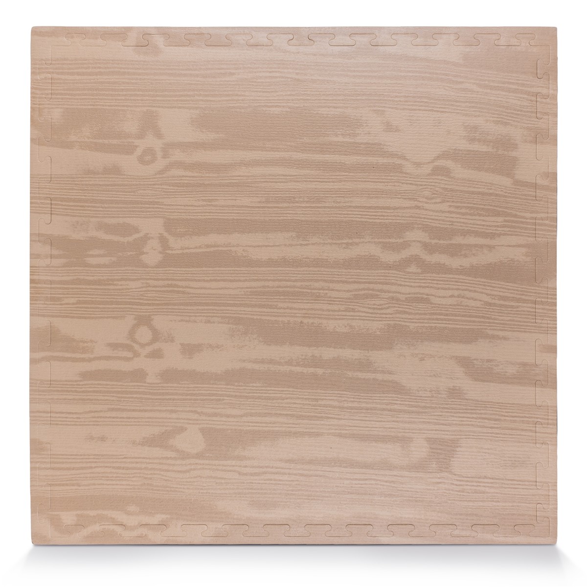 Δάπεδο Προστασίας Puzzle EVA 100x100x2,5 cm – Ξύλο / Μαύρο AMILA 36653
