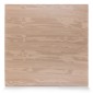Δάπεδο Προστασίας Puzzle EVA 100x100x2,5 cm – Ξύλο / Μαύρο AMILA 36653