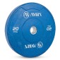 Δίσκος Color Bumper Plate Slim 50 mm 20 kg – Μπλε AMILA 84849