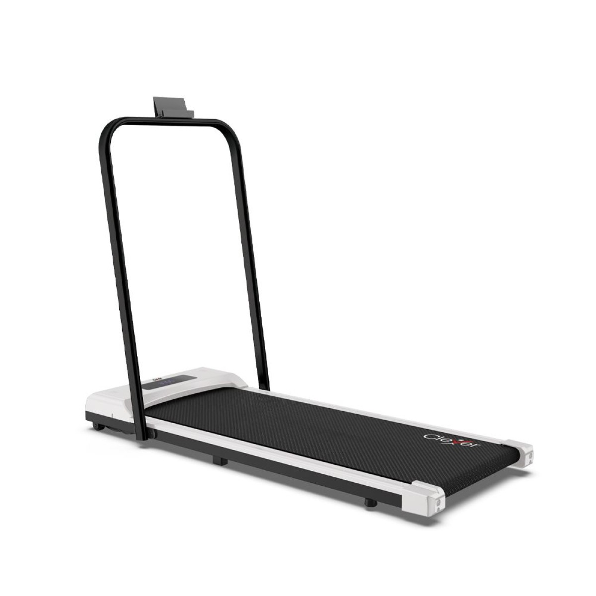 Φορητός Αναδιπλούμενος Διάδρομος Γυμναστικής Smart με Bluetooth και Βραχίονα A1-F Clever Λευκός