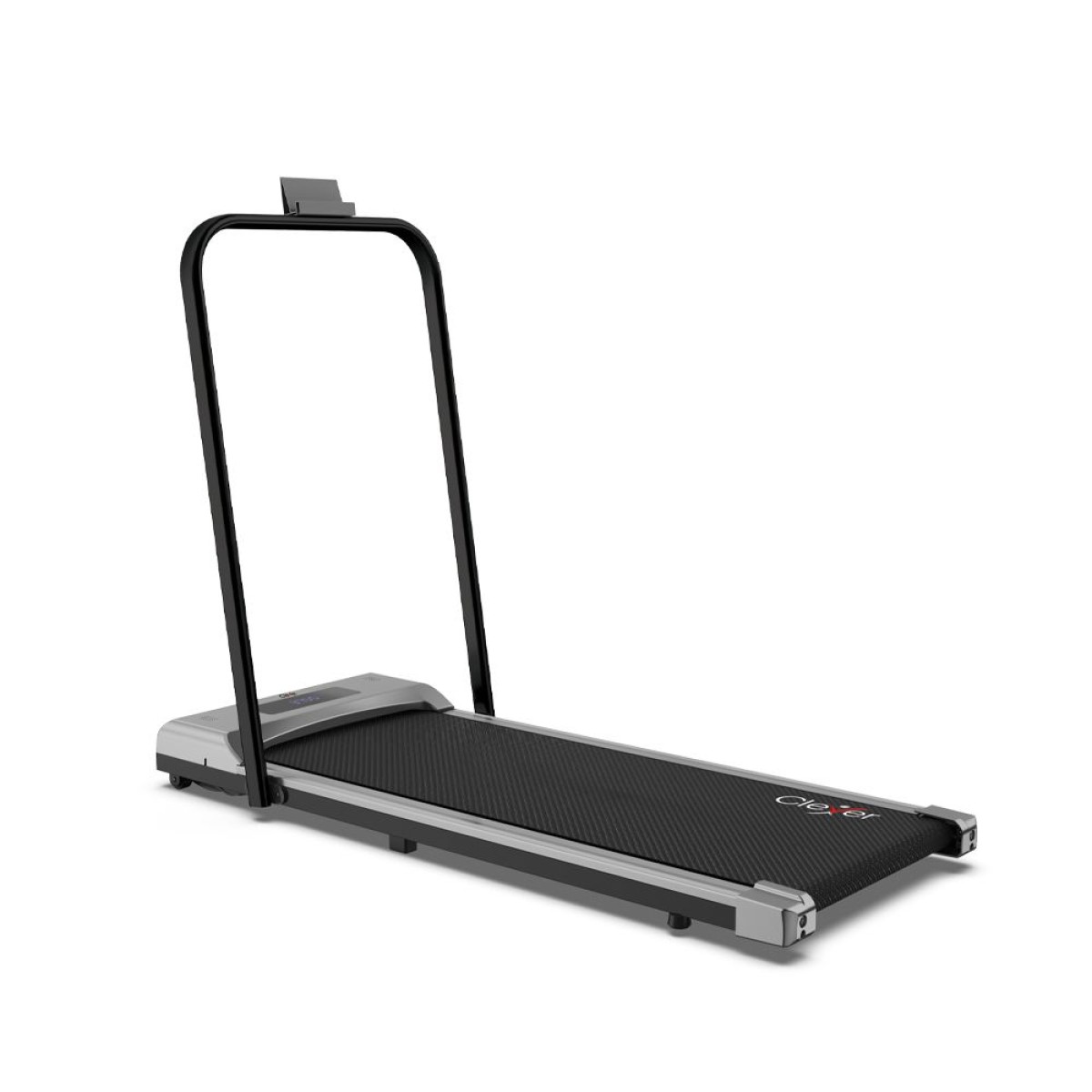 Φορητός Ηλεκτρικός Διάδρομος Γυμναστικής Smart με Bluetooth και Βραχίονα A1-F Clever Γκρι