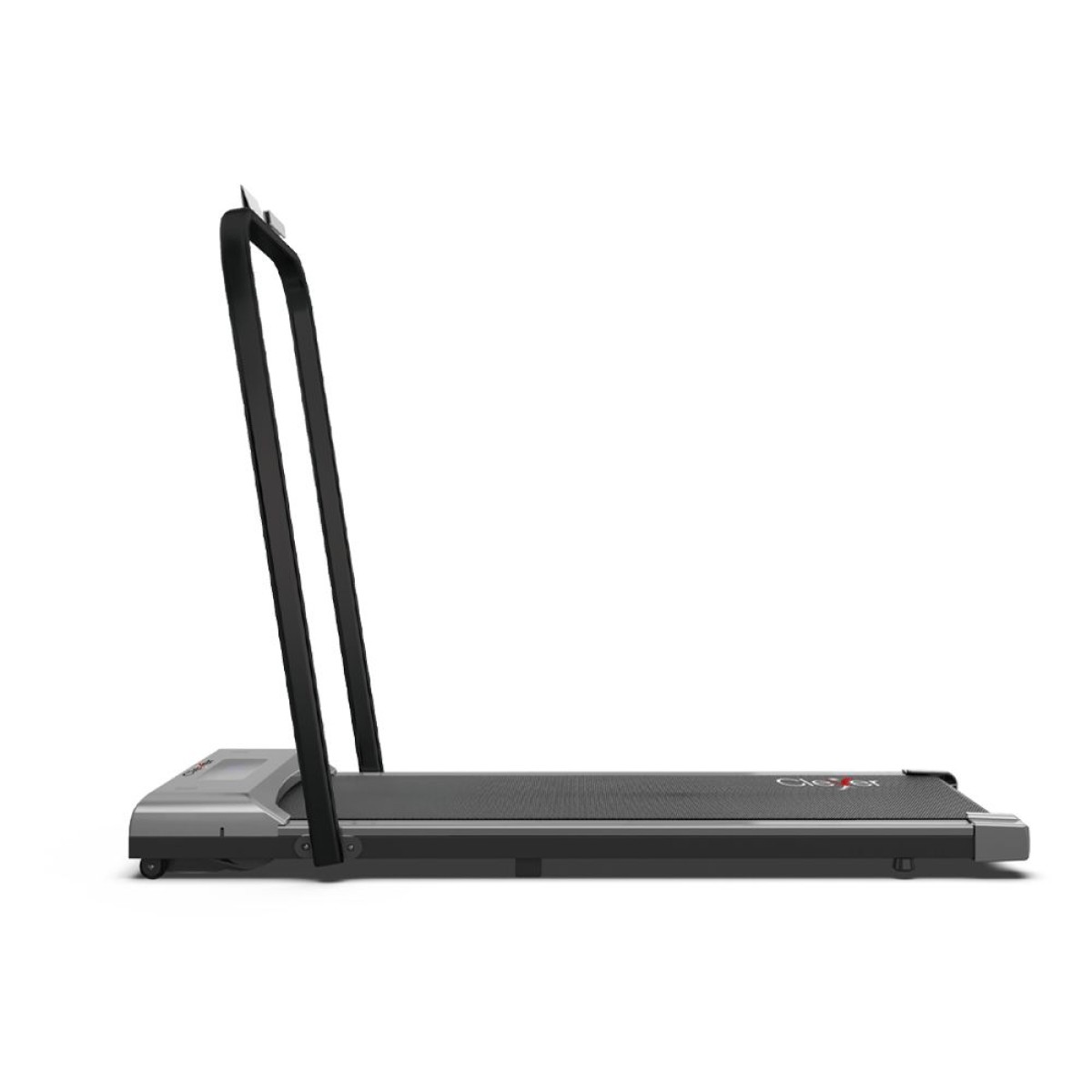 Φορητός Ηλεκτρικός Διάδρομος Γυμναστικής Smart με Bluetooth και Βραχίονα A1-F Clever Γκρι