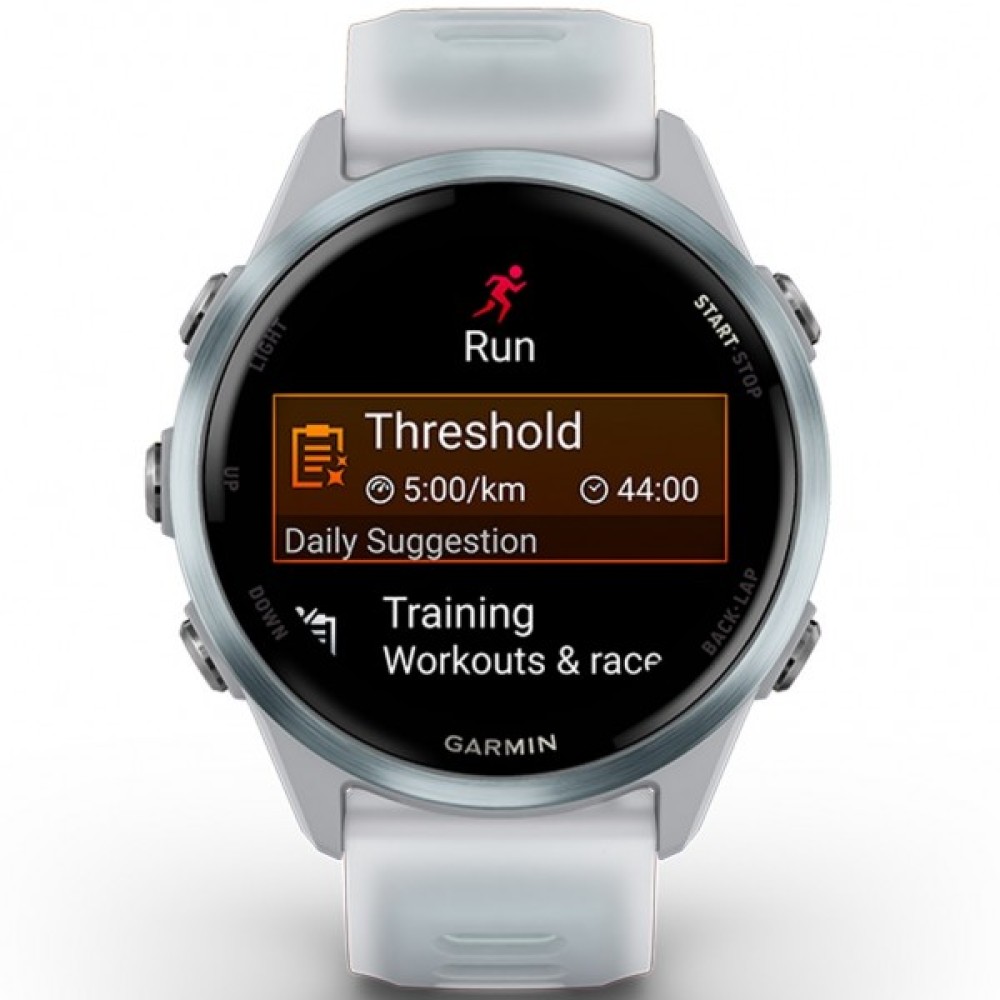GARMIN Forerunner 570 42mm Amoled Cloud Blue Aluminum With Translucent Whitestone And Cloud Blue GA-010-02970-01
