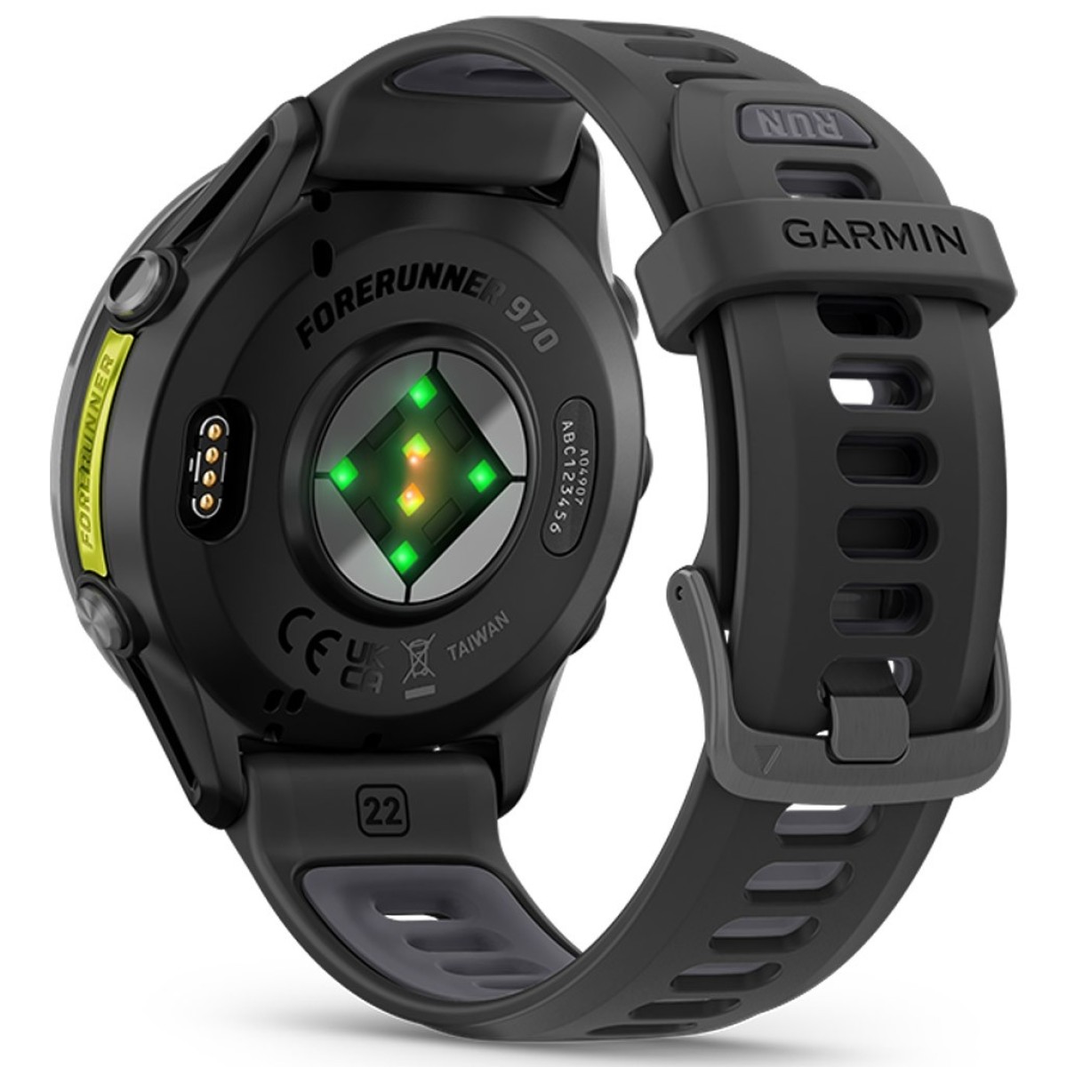 GARMIN Forerunner 970 Amoled Carbon Gray DLC Titanium With Black And Translucent Whitestone GA-010-02969-10