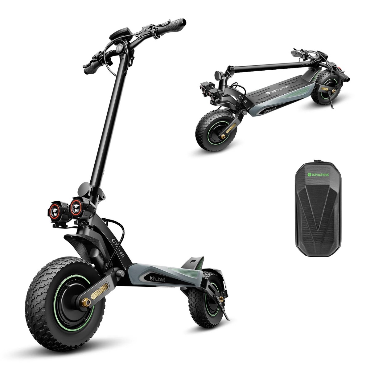 Ηλεκτρικό Πατίνι GT4 2025 2x1500W 52V/18Ah 12" Dual Suspension Velogreen