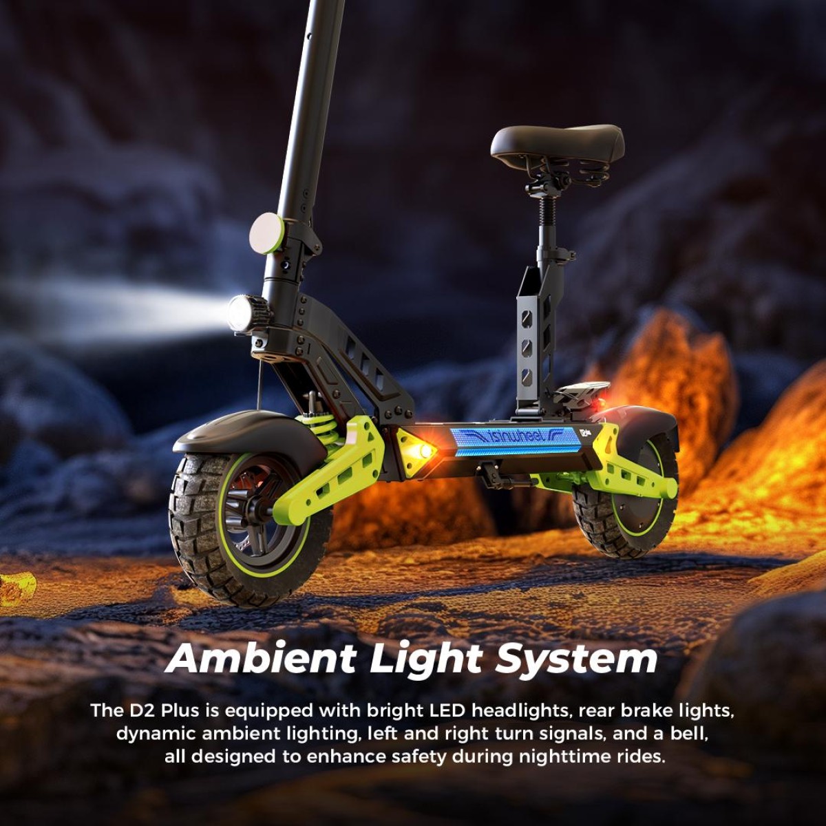 Ηλεκτρικό Πατίνι Velogreen  D2 PLUS 1000W 48V 20Ah  Dual Susp. Seat Velogreen