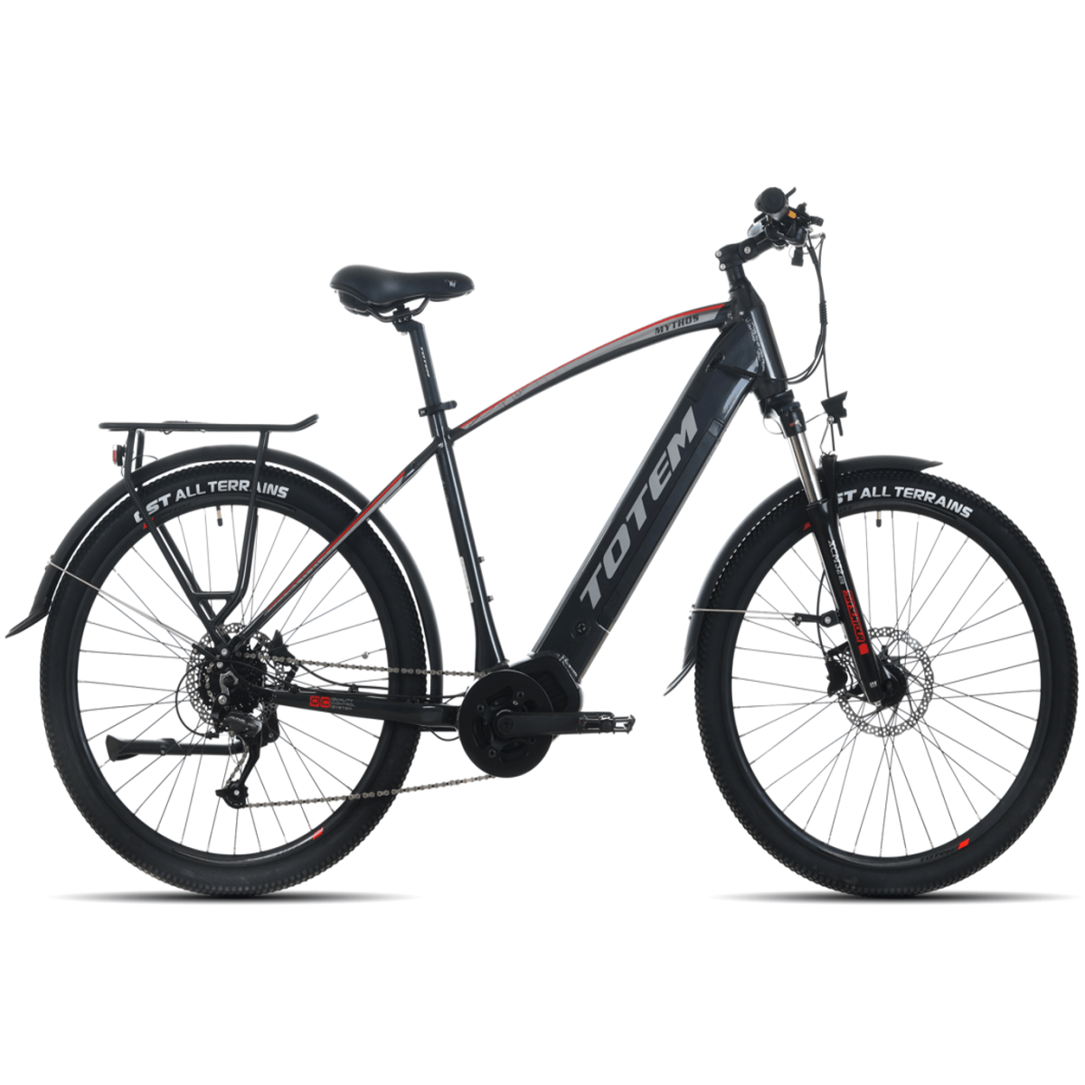 Ηλεκτρικό Ποδήλατο TOTEM MYTHOS 27 Μid 85Nm/20Ah 9sp Hydro