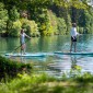 Φουσκωτή σανίδα SUP Jobe 11'6'' Duna Πακέτο με κουπί Stream 40 - Teal Blue