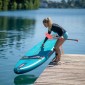 Φουσκωτή σανίδα SUP Jobe 11'6'' Duna Πακέτο με κουπί Stream 40 - Teal Blue