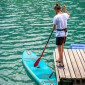 Φουσκωτή σανίδα SUP Jobe 11'6'' Duna Πακέτο με κουπί Stream 40 - Teal Blue