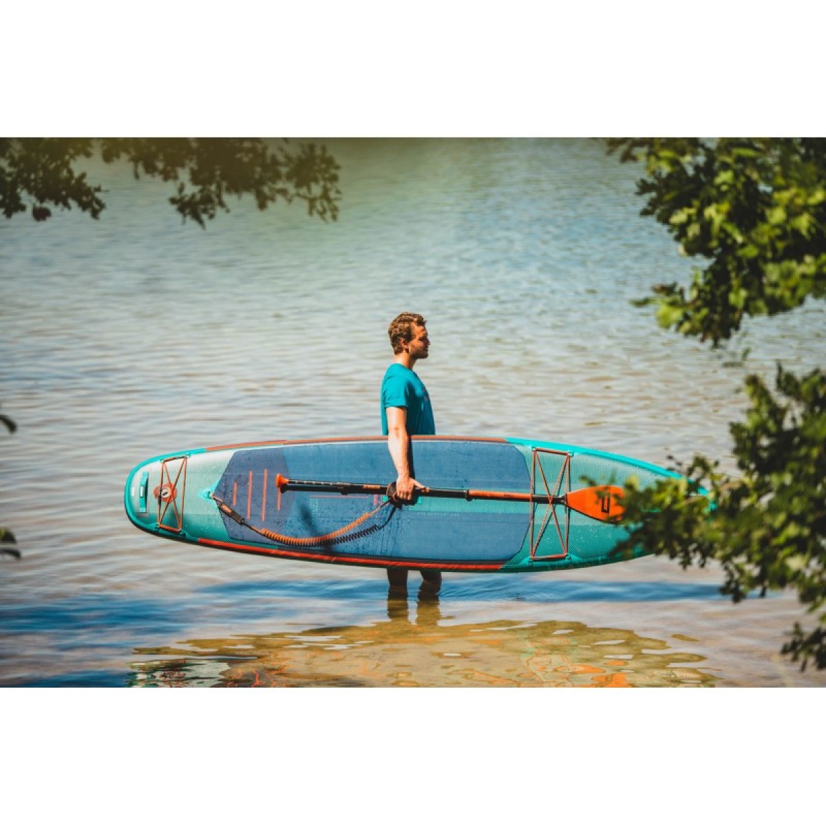 Φουσκωτή σανίδα SUP 11'6'' Jobe Duna Πακέτο - Midnight Blue
