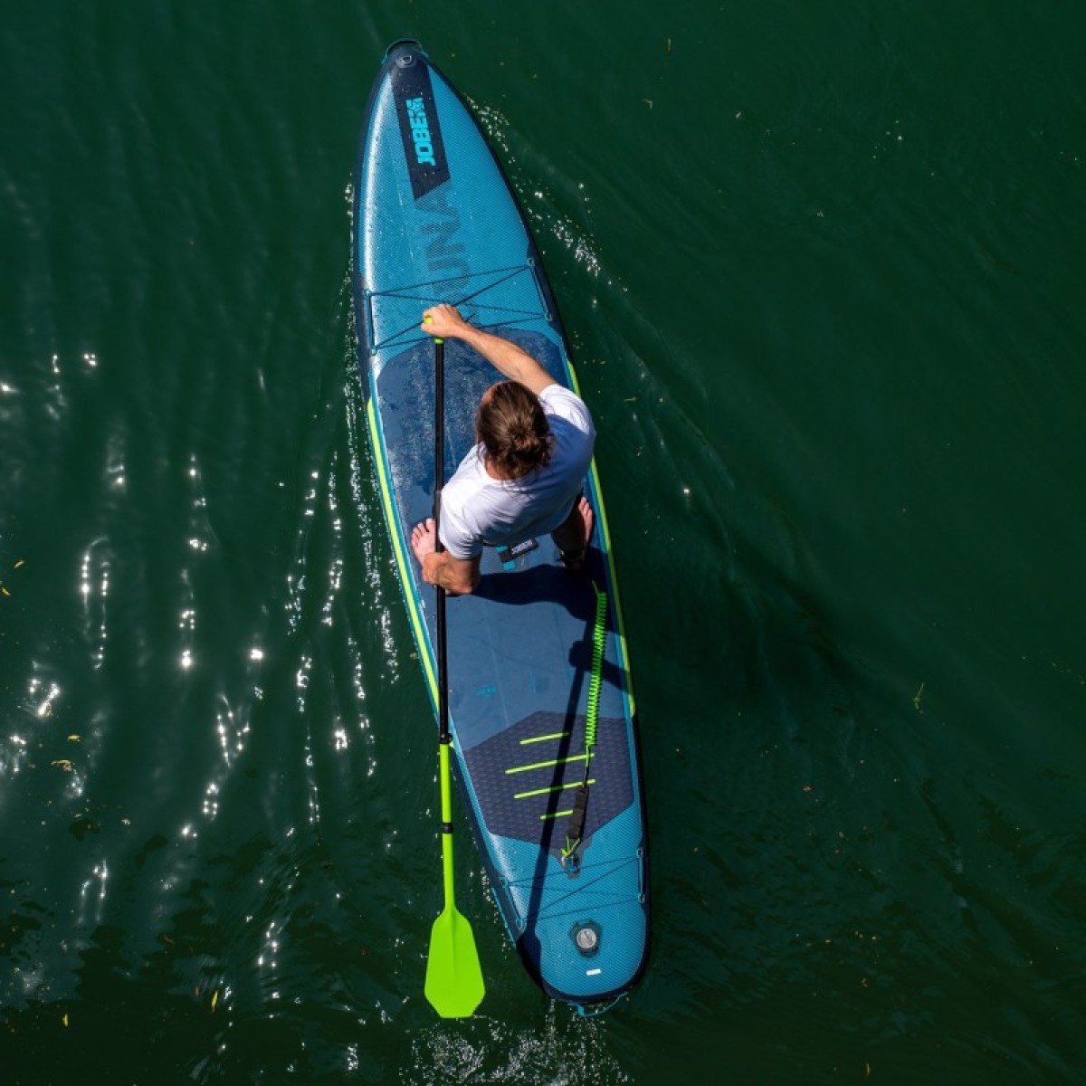 Jobe Φουσκωτή σανίδα SUP 11'6'' Duna Πακέτο - Steel Blue