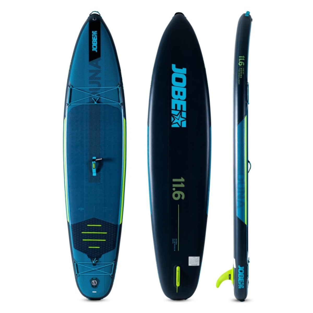 Jobe Φουσκωτή σανίδα SUP 11'6'' Duna Πακέτο - Steel Blue