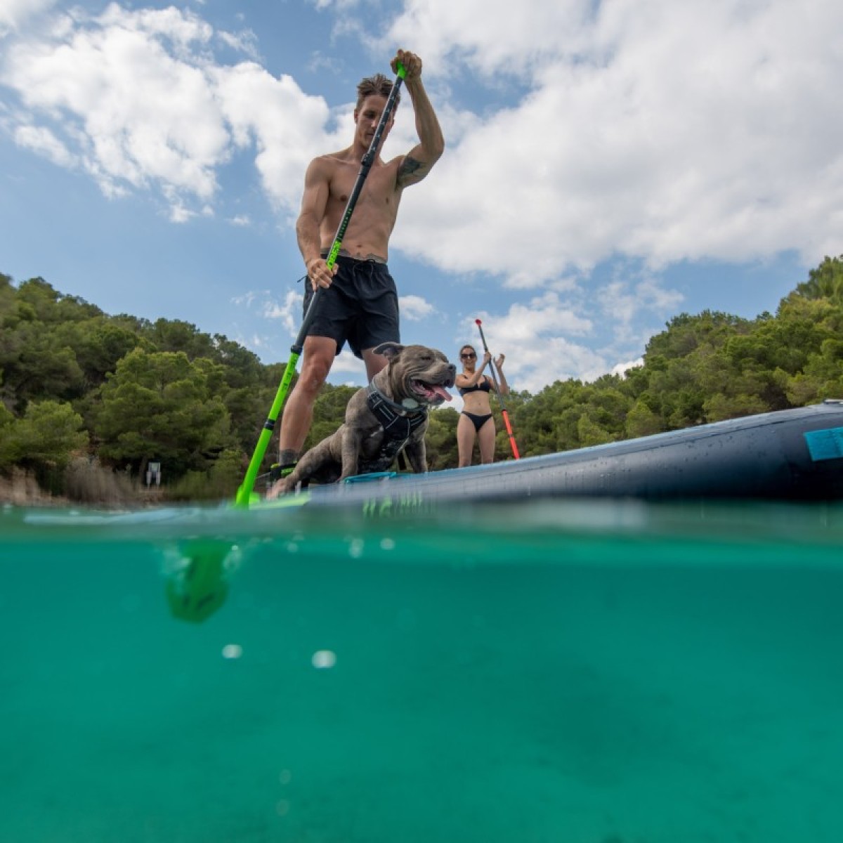 Jobe Φουσκωτή σανίδα SUP 11'6'' Duna Πακέτο - Steel Blue