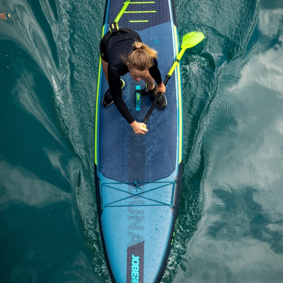 Jobe Φουσκωτή σανίδα SUP 11'6'' Duna Πακέτο - Steel Blue