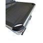 Καρέκλα Παραλίας Αλουμινίου Textilene 2x1 Γκρι KING SIZE 58x63x62cm INCA 