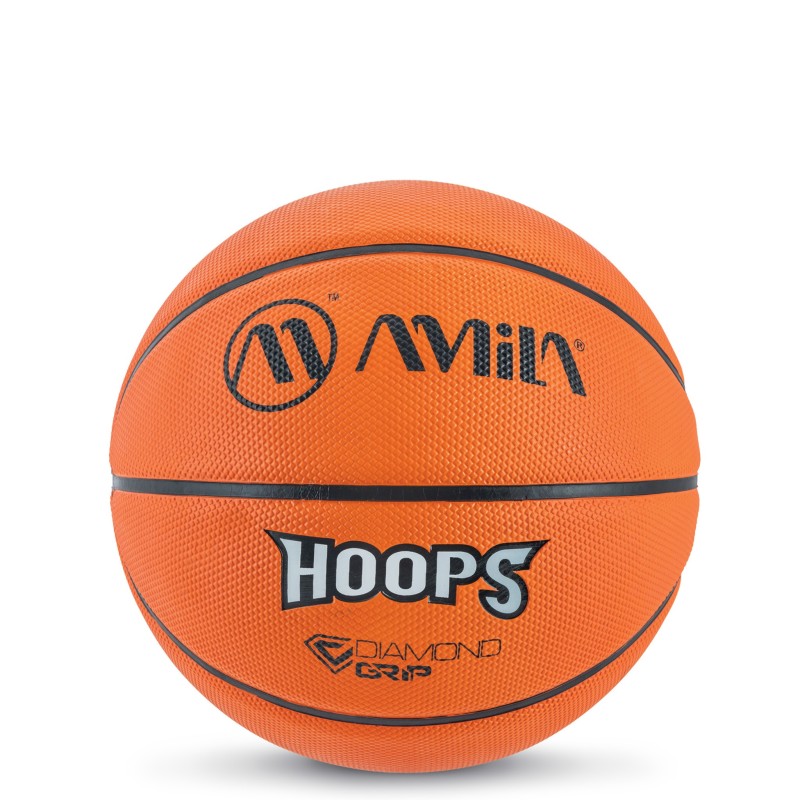 Μπάλα Basket Hoops Νο5 - Πορτοκαλί 41505 Amila