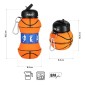 Παγούρι NC4104 Silicone Foldable Cup 550ML Basketball Nils