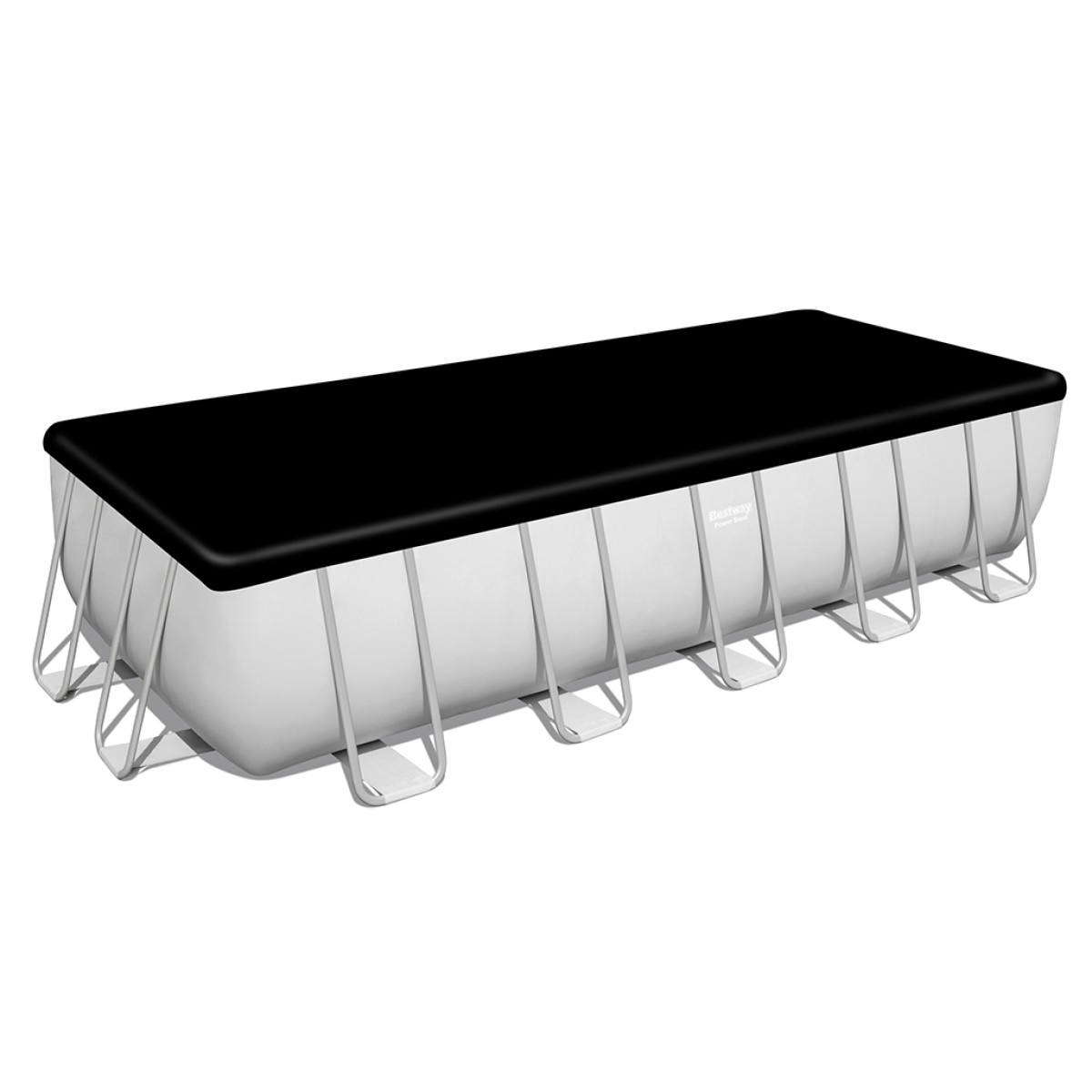 Πισίνα 5612B POWER STEEL RECT. FRAME POOL 640X274X132CM