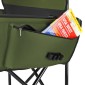 Πτυσσόμενη Καρέκλα για ψάρεμα/camping Fishing Chair NC3703 Πράσινη NILS CAMP