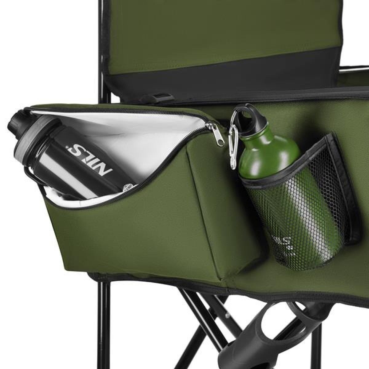 Πτυσσόμενη Καρέκλα για ψάρεμα/camping Fishing Chair NC3703 Πράσινη NILS CAMP