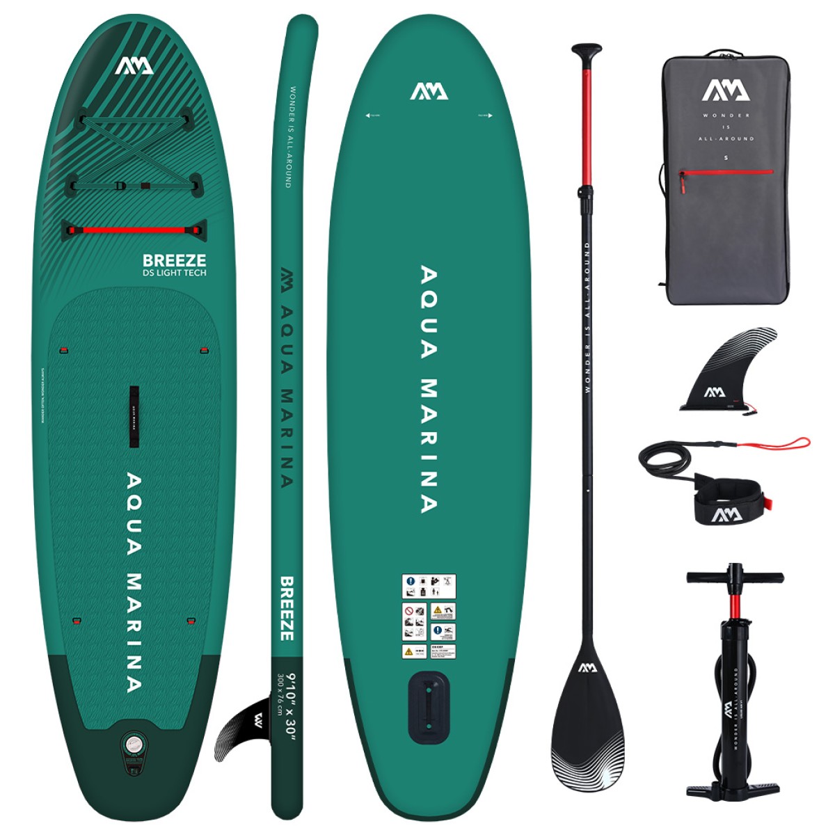Σανίδα SUP Φουσκωτή Breeze 9’10” Aqua Marina 28341-1