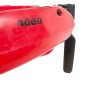 SCK Largo 300 Μονοθέσιο Pedal Kayak ready με αλουμινίου κάθισμα και τιμονιέρα | Κόκκινο-Κίτρινο
