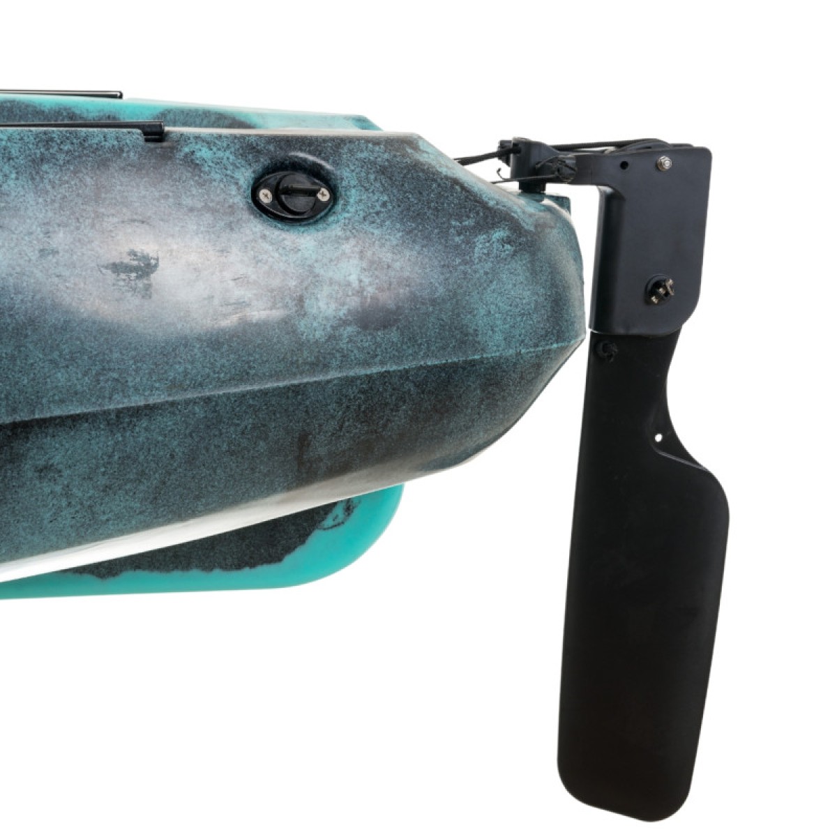 SCK Largo 300 Μονοθέσιο Pedal Kayak ready με αλουμινίου κάθισμα και τιμονιέρα | Τιρκουάζ- Μαύρο