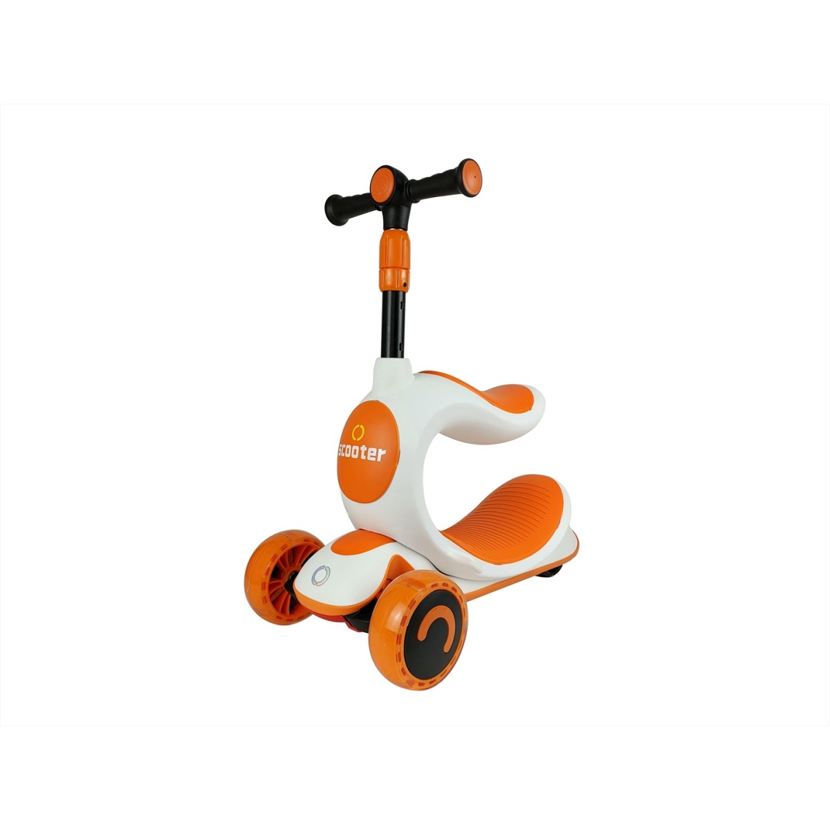 Scooter 2 σε 1 Fun S790 Πορτοκαλί GC
