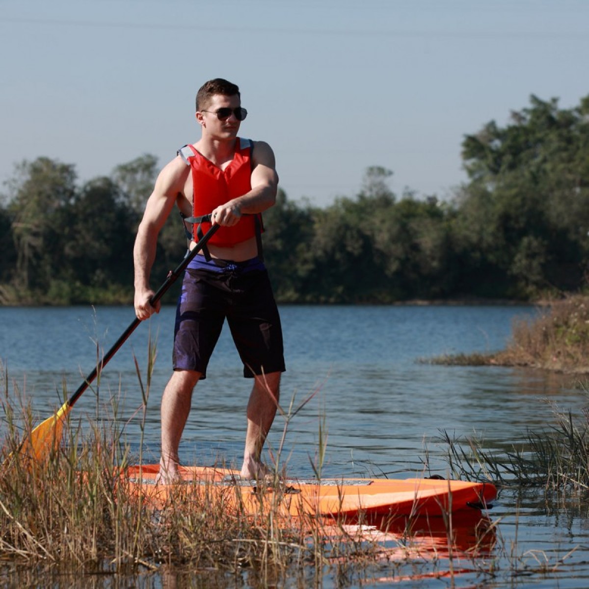 Seaflo SUP 9'6'' πολυαιθυλενίου - Mπλε S002AS-BU