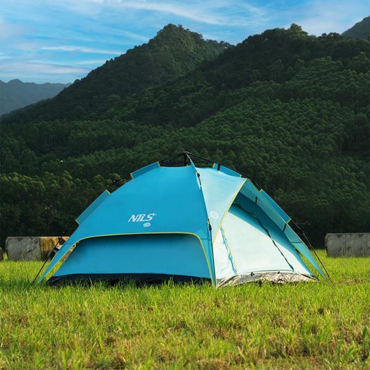 Σκηνή Camping 3 Ατόμων NC7819 Μπλε TENT SHADOW 15-04-028