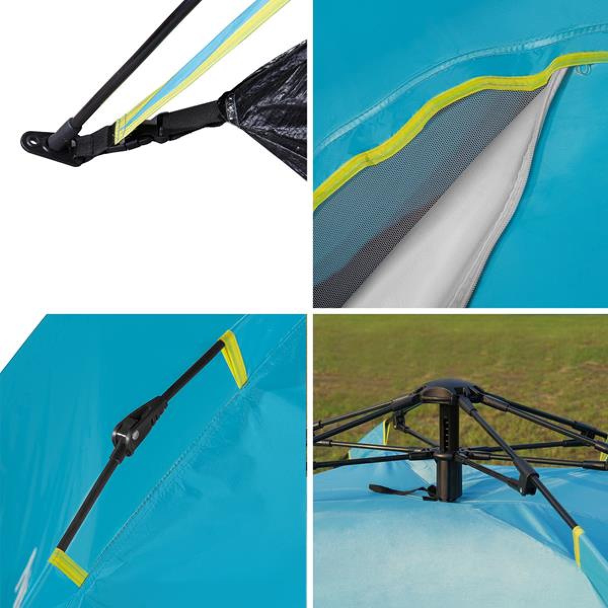 Σκηνή Camping 3 Ατόμων NC7819 Μπλε TENT SHADOW 15-04-028