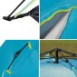 Σκηνή Camping 3 Ατόμων NC7819 Μπλε TENT SHADOW 15-04-028