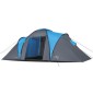Σκηνή Camping NC6031 HIGHLAND NILS CAMP 6 Ατόμων Γκρι/Μπλε 15-04-038