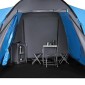 Σκηνή Camping NC6031 HIGHLAND NILS CAMP 6 Ατόμων Γκρι/Μπλε 15-04-038
