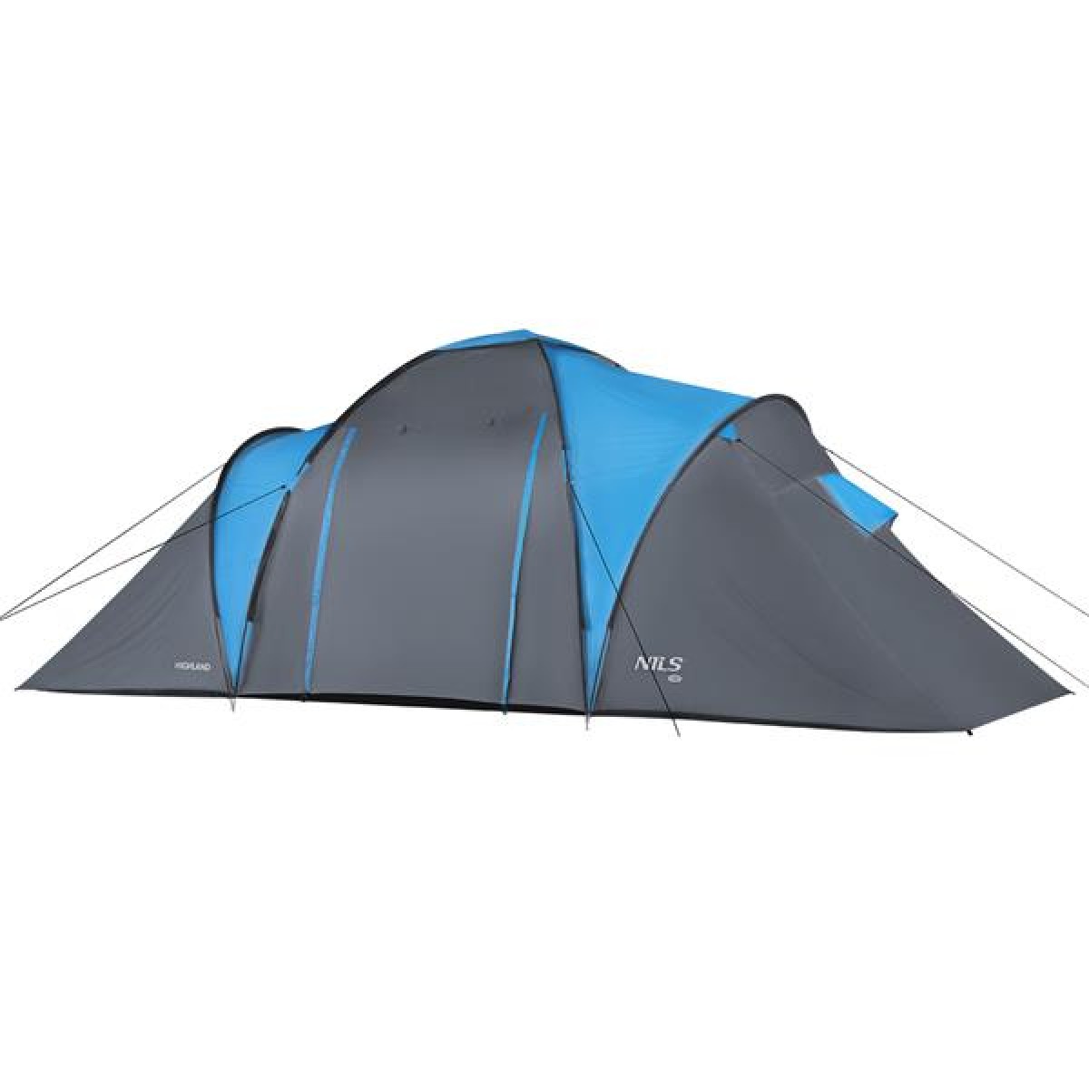 Σκηνή Camping NC6031 HIGHLAND NILS CAMP 6 Ατόμων Γκρι/Μπλε 15-04-038